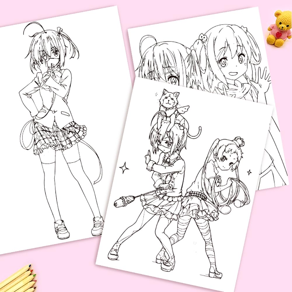 Amazon.co.jp: 中二病でも恋がしたい 小鳥遊 六花 塗り絵 手描き本