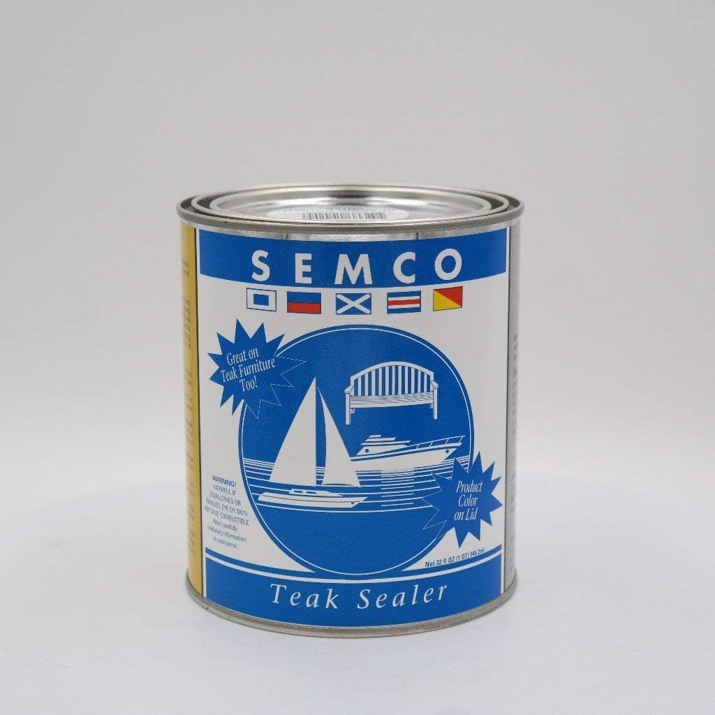Semco Teak Sealer Waterproofing Wood Sealant Protector (Quart