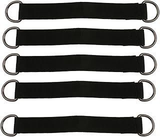 Swings Seats Swing Tree Straps, 5 Piece 25cm Tree Swing Sling Kit, Holds 220lbs/100kg, Ideal for Hammocks and Most Swing Seats Play Set Swings