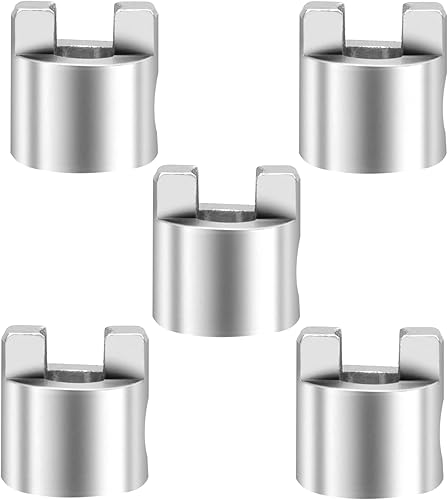 Miniatura 4 de ShareGoo - Paquete de 6 conectores de latón a control remoto para perros, horquilla de remo de 0.125 in0.157 in0.197 in0.250 in para accesorios de