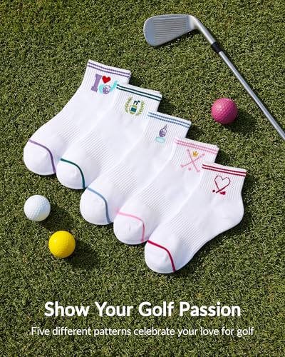 Jeasona Golf Ankle Socks for Women