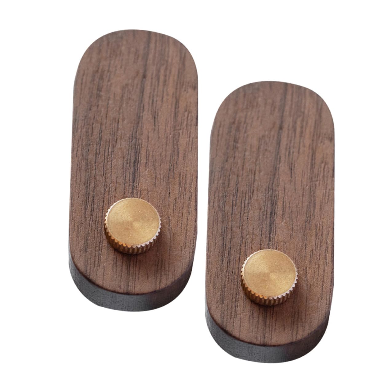Gadpiparty 4 Set Cartellino Del in Legno Display In Piedi Vendita Per Piccolo Stand Porta Etichette Per Etichette Da Scaffale Espositore Per Cartellini Rame Caffè 2 Pezzi * 4