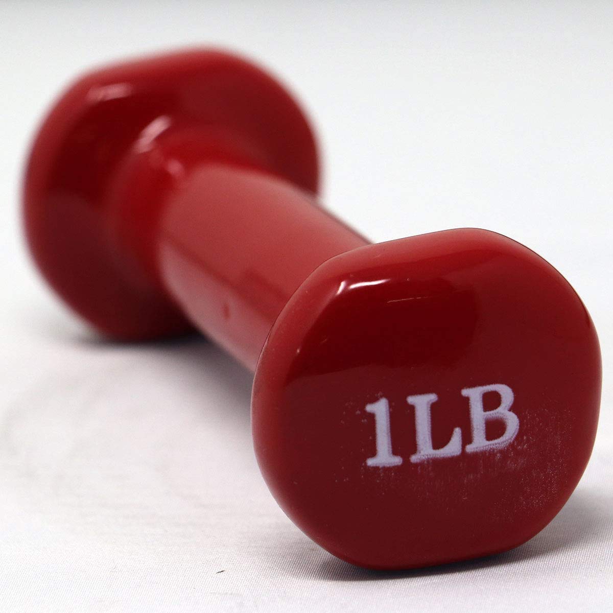 1-Pair Vinyl Coated Hex Dumbbell for Body Shaping