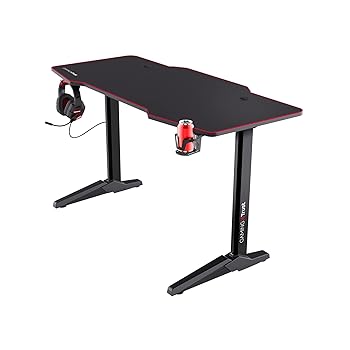 Trust Gaming Desk 140 x 66cm GXT 1175 Imperius Black