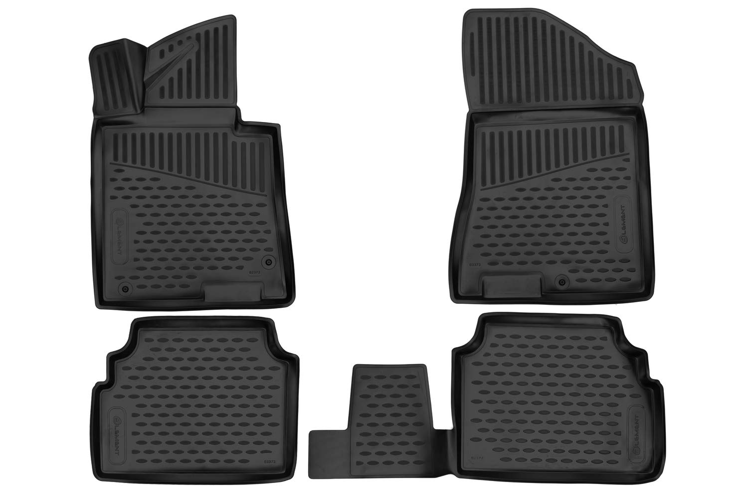 ELEMENT Alfombrillas 3D para Hyundai Tucson III 2015-2021 | SUV | Alfombrillas Coche Originales | 4 Piezas — view 107