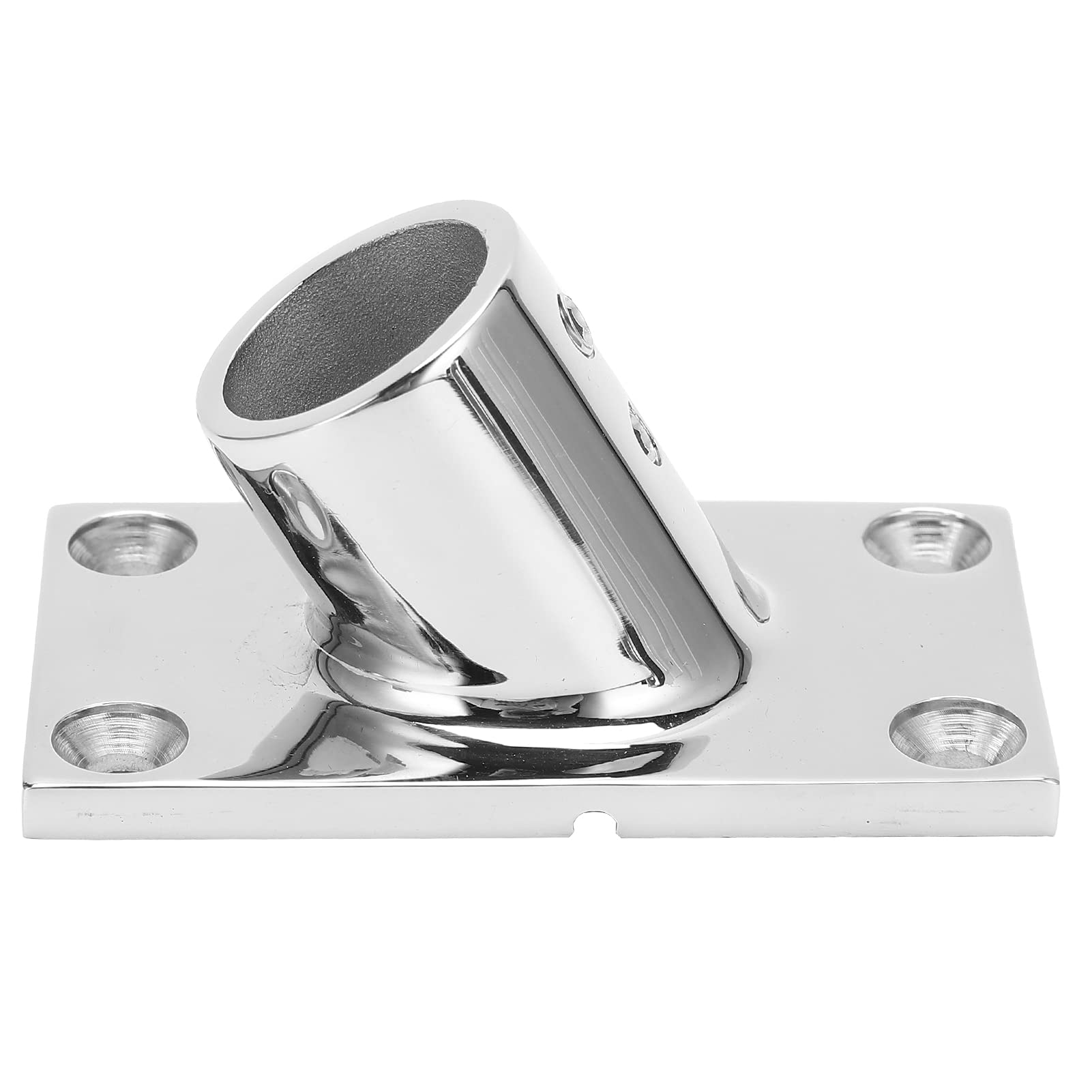 Base de pasamanos de acero inoxidable de 60 grados rectangular para barcos y yates 8