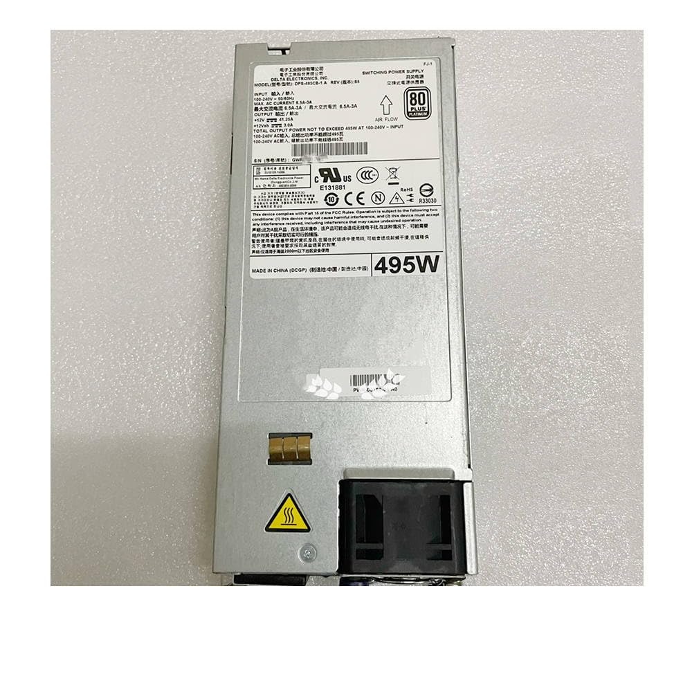 Power Supply DPS-495CB-1 A 495W PWR-00160-04 A0 Wind Blows Forward