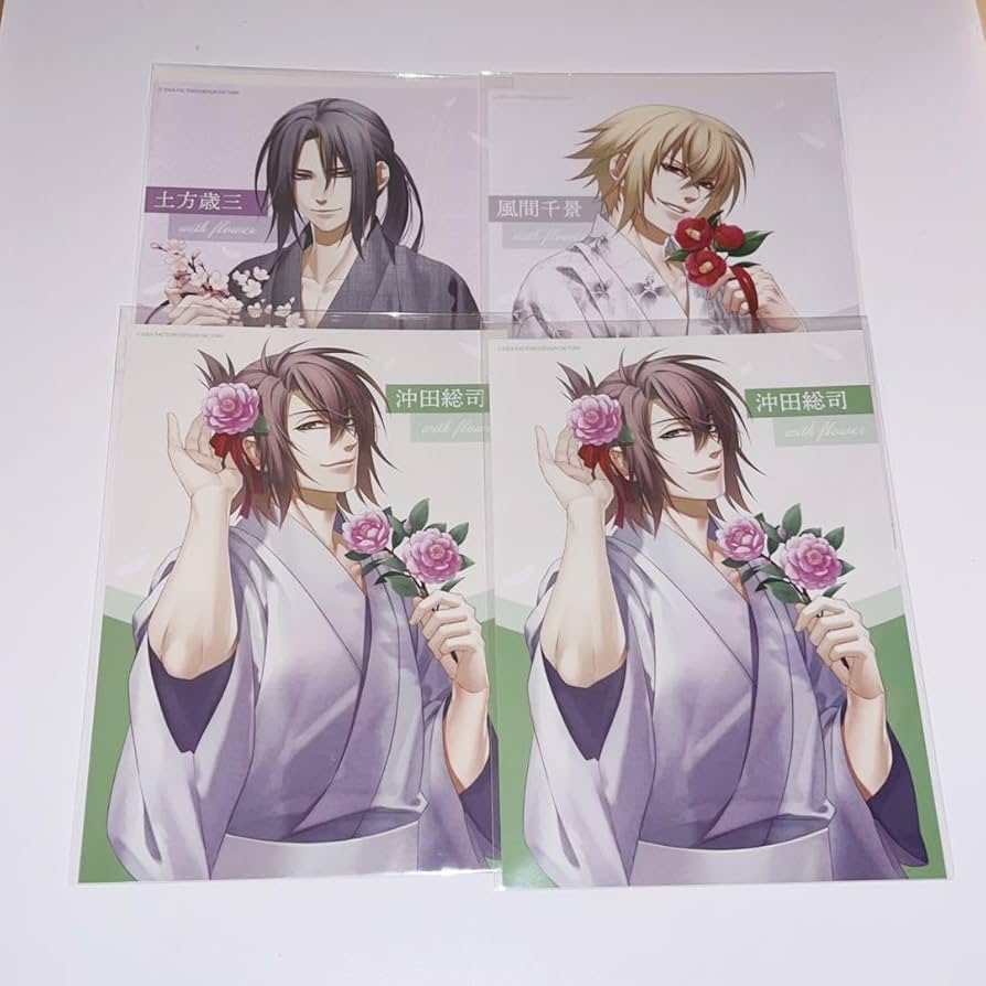 公*o様 薄桜鬼　缶バッジ　ビーズログ　土方　沖田　斎藤 公*o様 薄桜鬼 缶バッジ ビーズログ 土方 沖田 斎藤 B's-LOG創刊