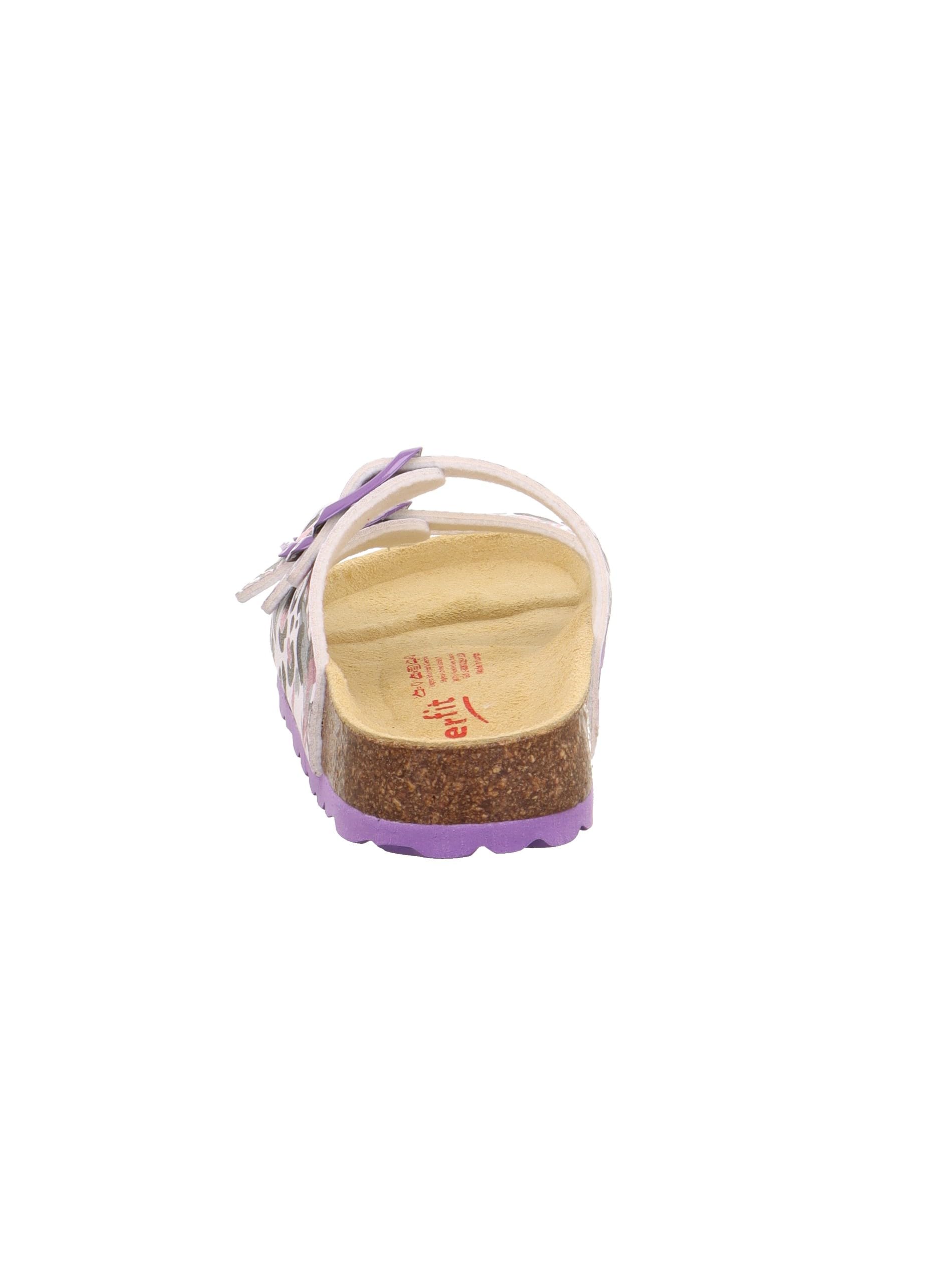 Superfit Dziewczynki Fussbettpantoffel 1800113Buty typu mule