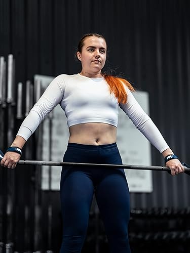 Miniatura 4 de Weightlifting House Correas de levantamiento de pesas. Correas de muñeca para levantamiento de pesas olímpico, arranque, tirones y peso muerto tanto