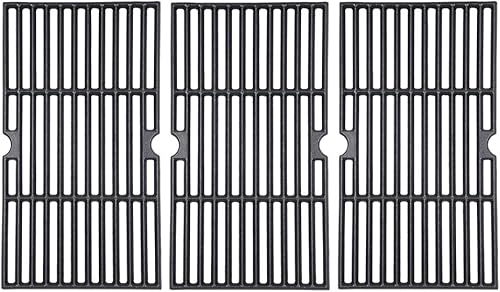 BBQration CIF159C - Rejilla de hierro fundido mate de 16 14 x 9 78 pulgadas, repuesto para Dyna-Glo DGF510SBP, parrilla de patio trasero