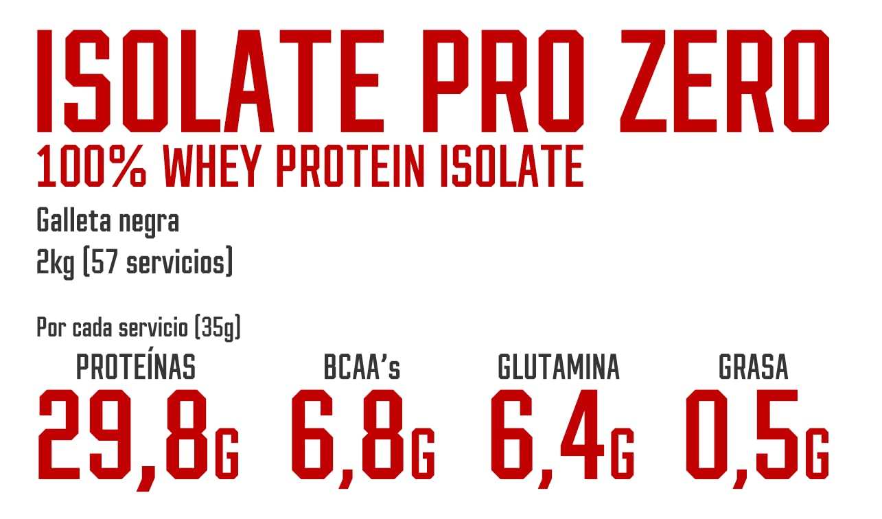 DMI INNOVATIVE NUTRITION Isolate Pro Zero 2 kg Smak Black Cookie