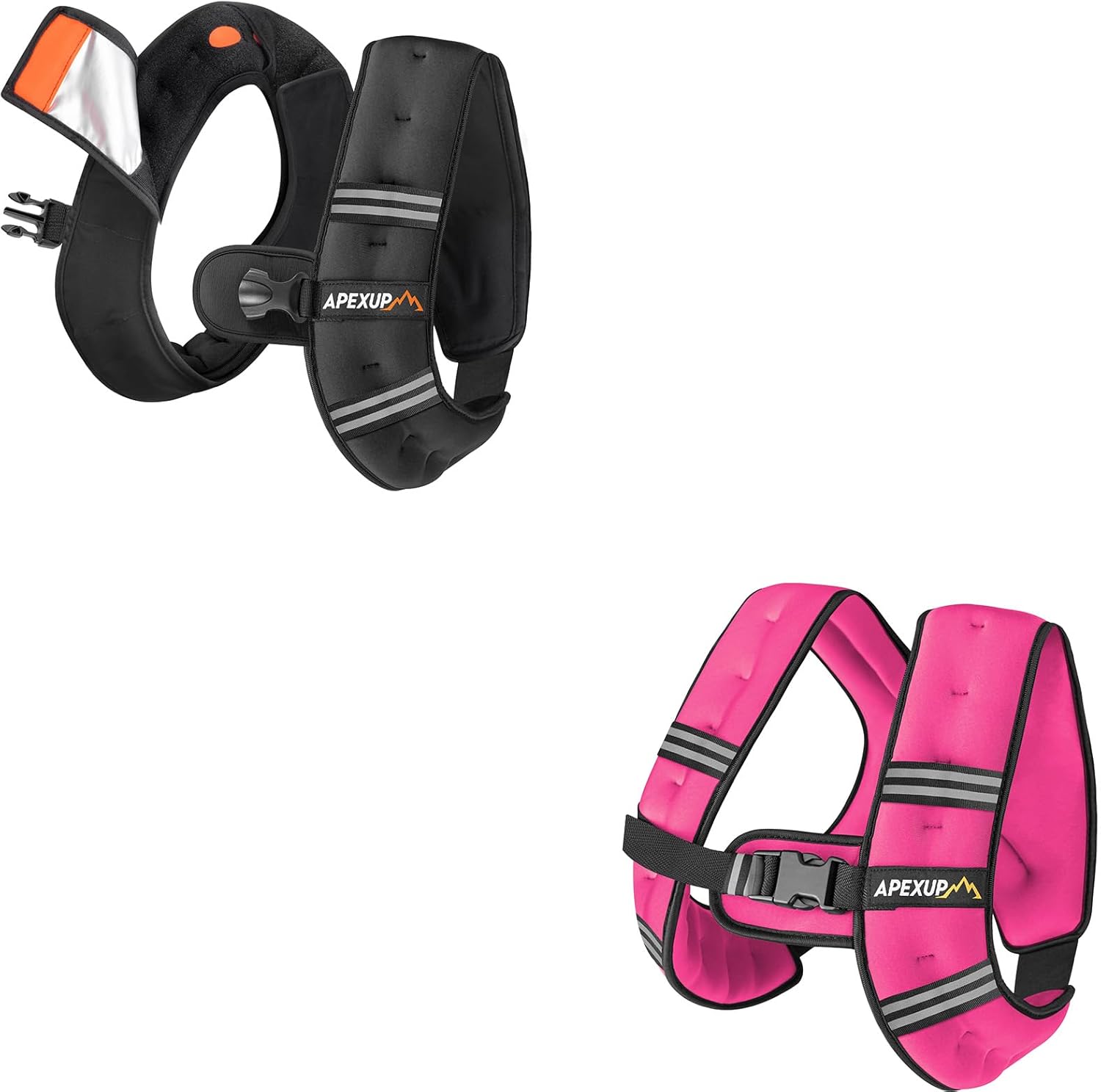 APEXUP 10lbs Weighted Vest Men Women & 10lbs Weighted Vest with Washable Layer