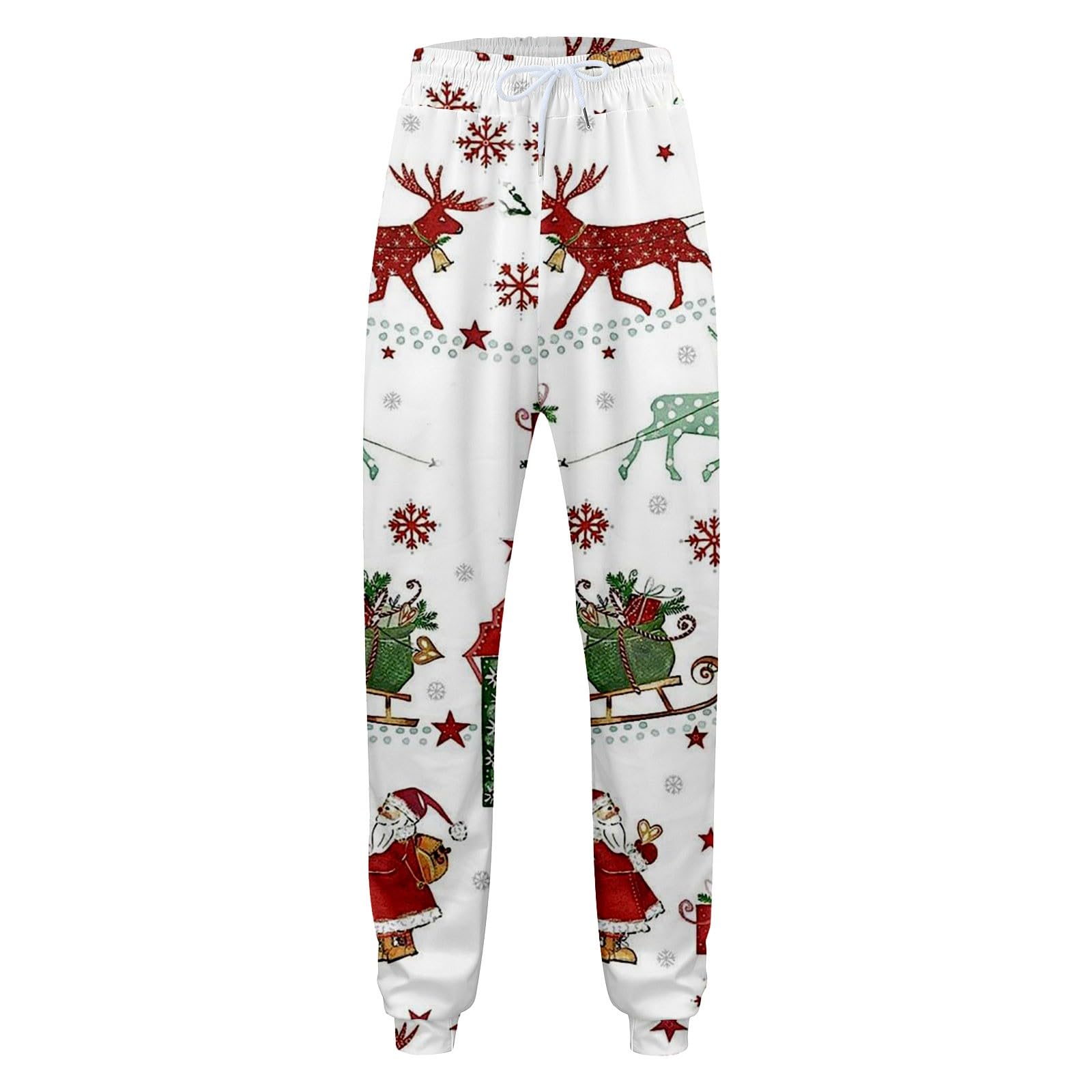 Generisch Chándal de Navidad para hombre, sudadera con capucha y pantalones de chándal de 2 piezas, traje de Navidad, traje de chándal divertido para Navidad, sudadera con capucha, traje deportivo de