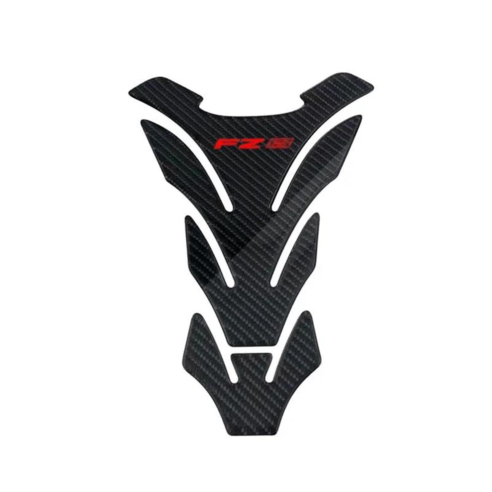 for Yamaha FZ8 FZ Carbon Fiber Tank Gas Cap Fuel Filler Pad Cover Sticker