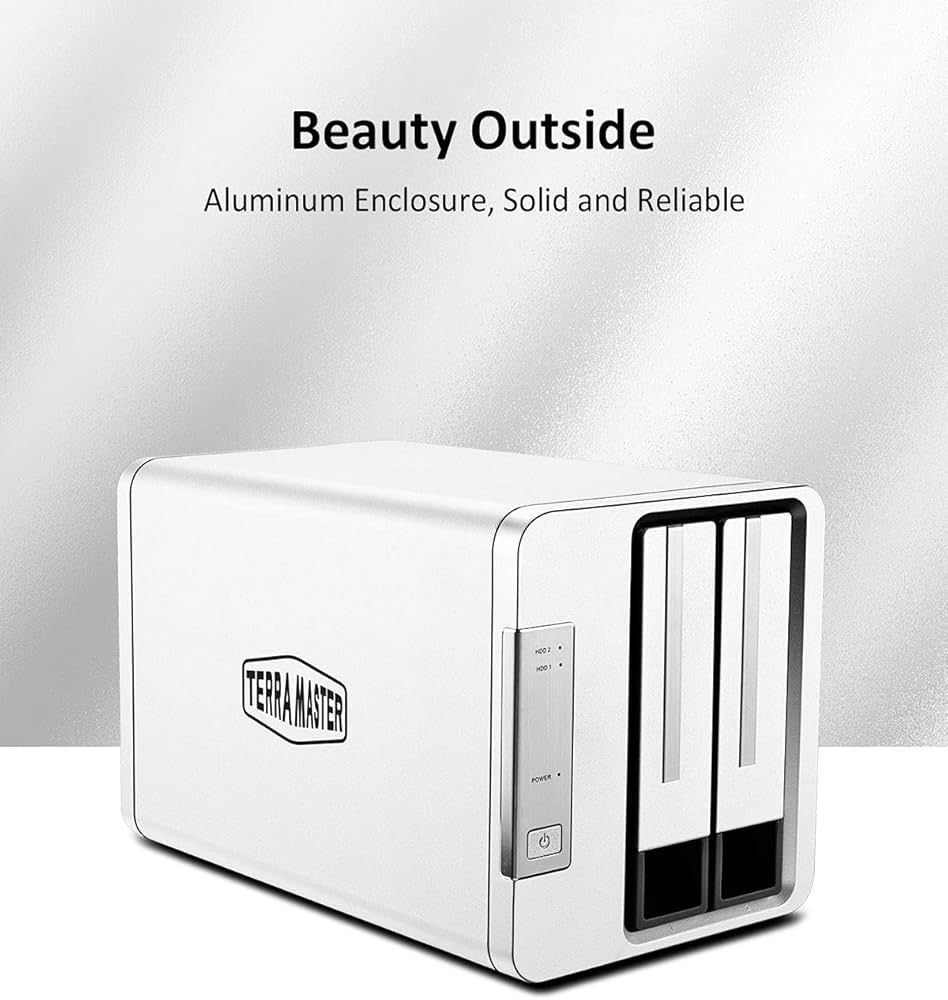 TERRAMASTER D2-310 USB Type C External Hard Drive RAID Enclosure TERRAMASTER D2-310 USB Type C External Hard Drive RAID Enclosure