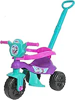Kendy, Triciclo Infantil, Kemotoca BABY DOG ROXO, com Haste