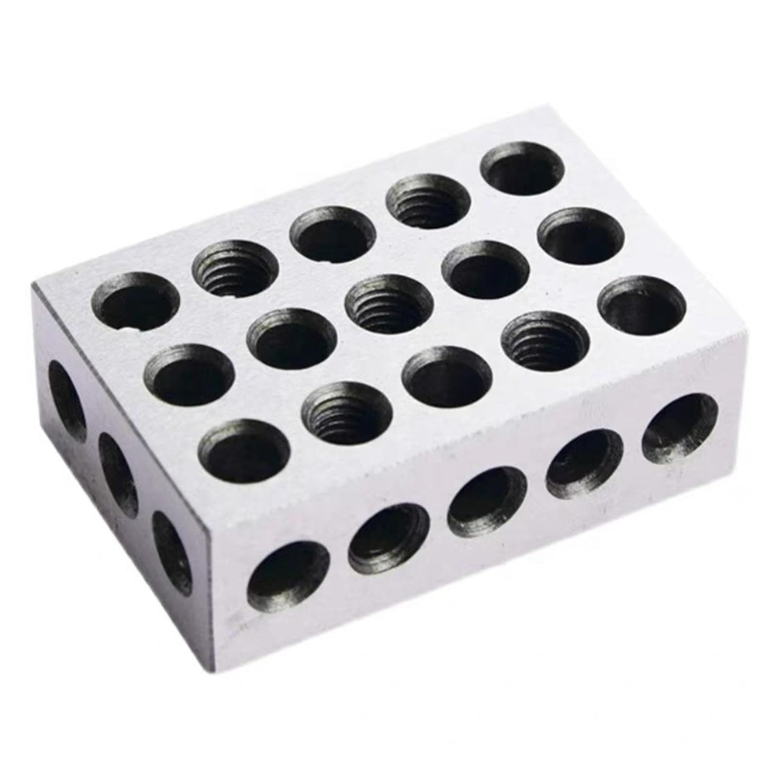 Bloki ze stali hartowanej 0,005" precyzyjnie dopasowane narzędzie frezarskie dla maszynisty 23 otwory, Precyzyjny pomiar(1-2-3 inch)