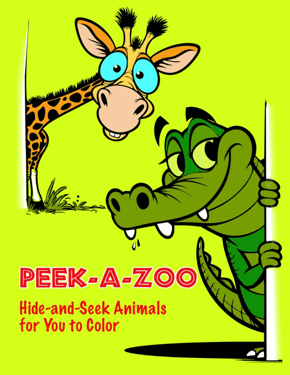 PEEK-A-ZOO: HIDE-AND-SEEK ANIMALS FOR YOU TO COLOR