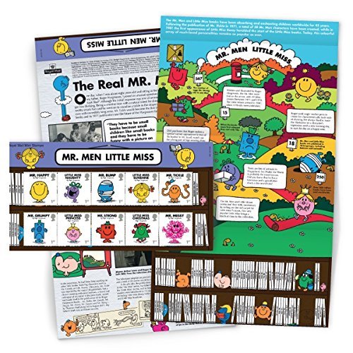 Royal Mail Mr. Men Little Miss Briefmarken Präsentationspack AP423