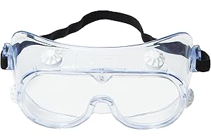 3M Safety Splash Goggles 334, Pack of 10 - Perfect Eye Protection...