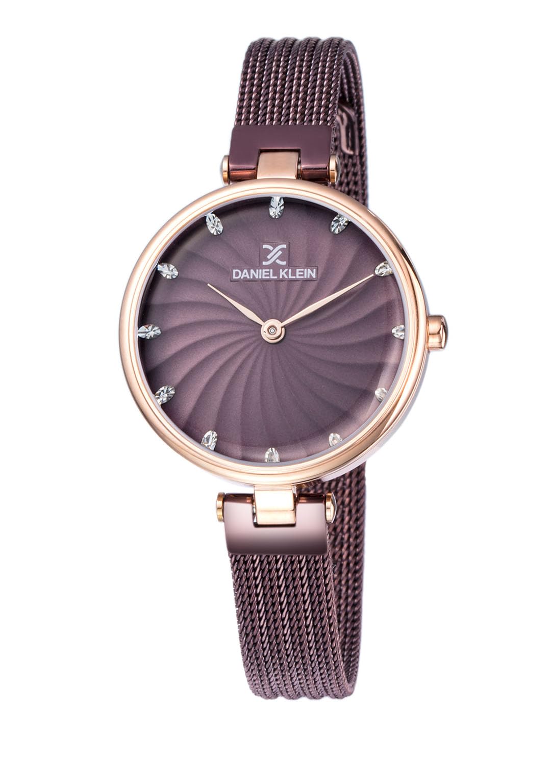 Daniel Klein Analog Maroon Dial Women Watch -Dk11904-6 (Brown, Stainless Steel) (B07V7D86NJ) Amazon Price History, Amazon Price Tracker