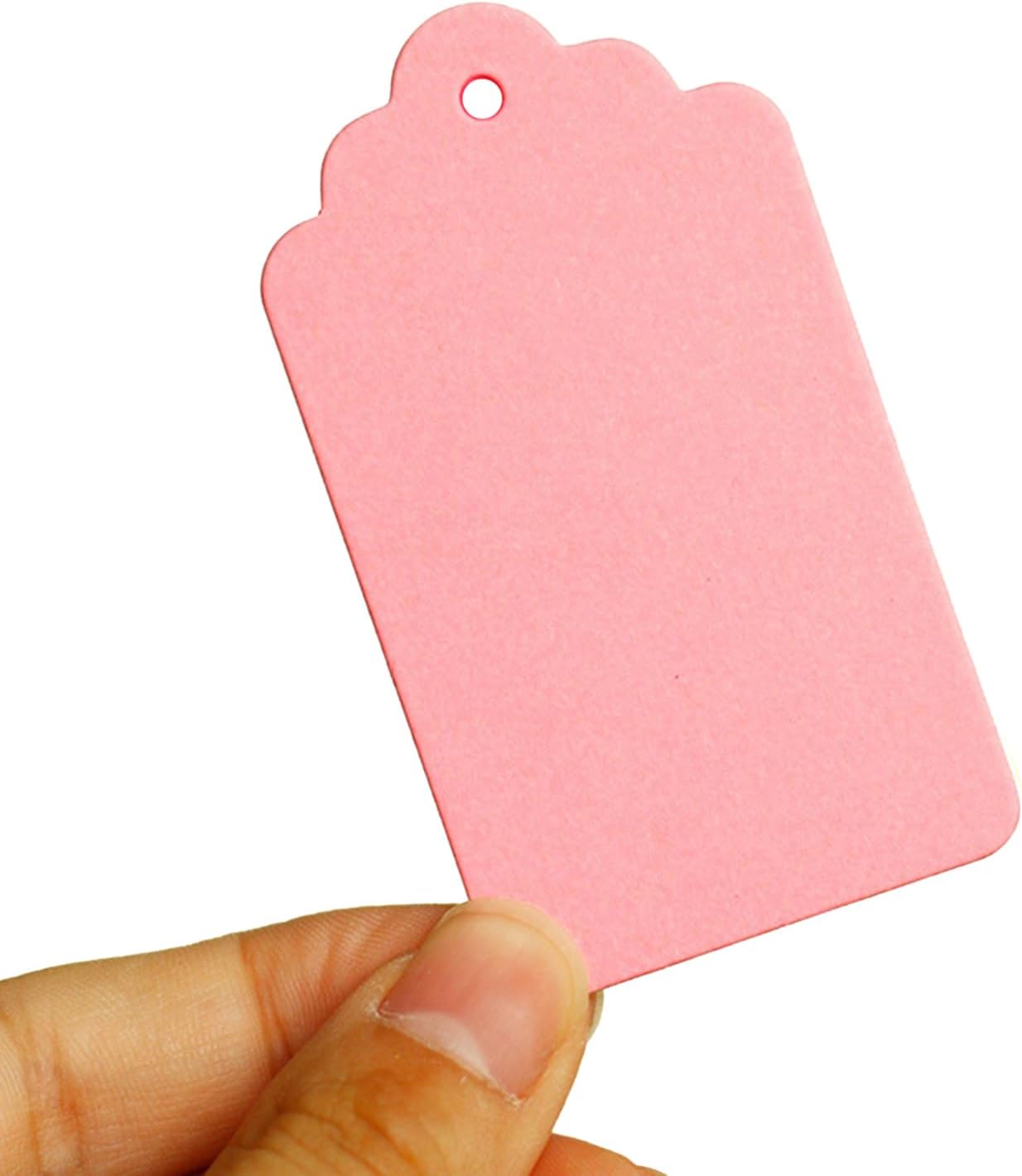 Etichette Di Carta Con Foro - 50 Pezzi, Viola | Segnaposto, Decorazioni Festa, Regali, Matrimoni - Foto 9