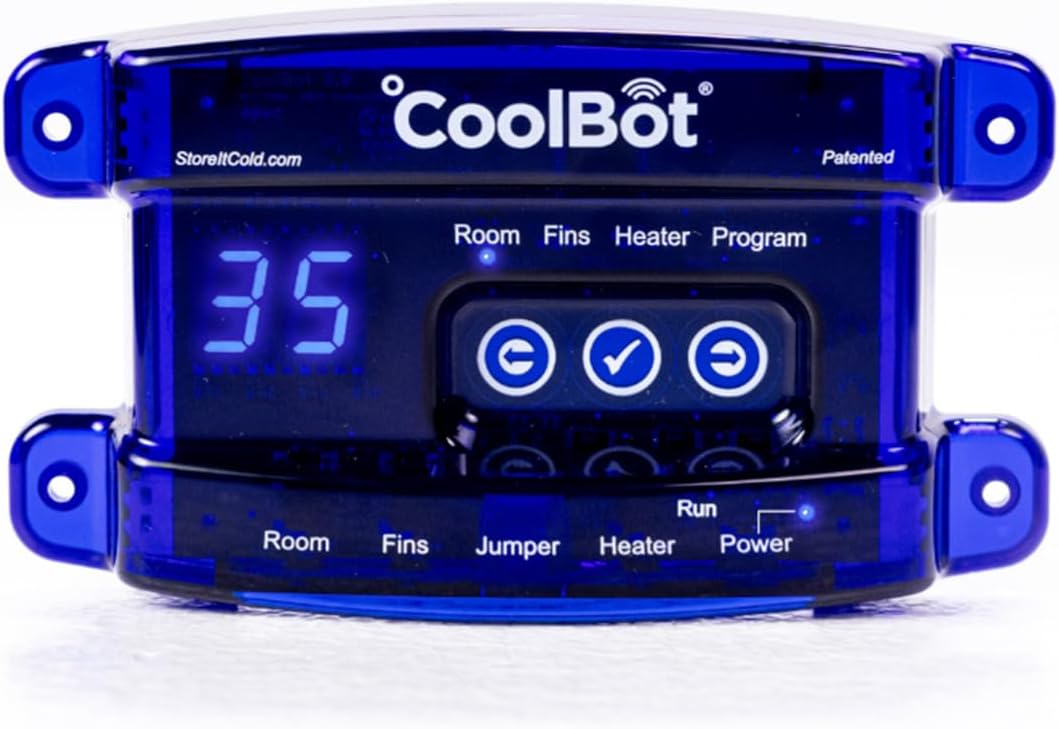 CoolBot Walk-in Cooler Controller | Convert a Well-Insulated Room into a Walk-in Cooler Using a Standard Air Conditioner and CoolBot