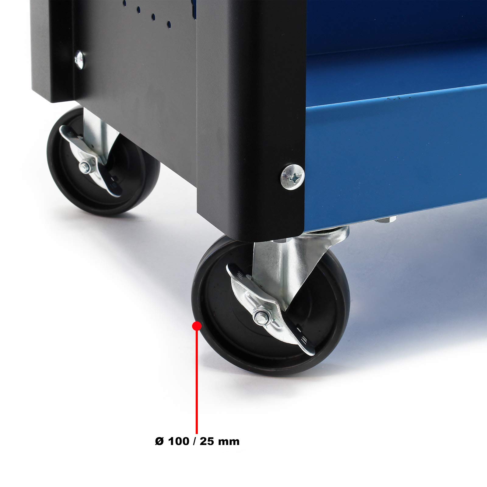 Arebos Carrello portautensili | Carrello da officina | Carrello da