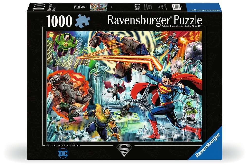 Ravensburger DC Collector's Edition Superman 1000 Piece Jigsaw Puzzles for Adults and Kids Age 12 Years Up