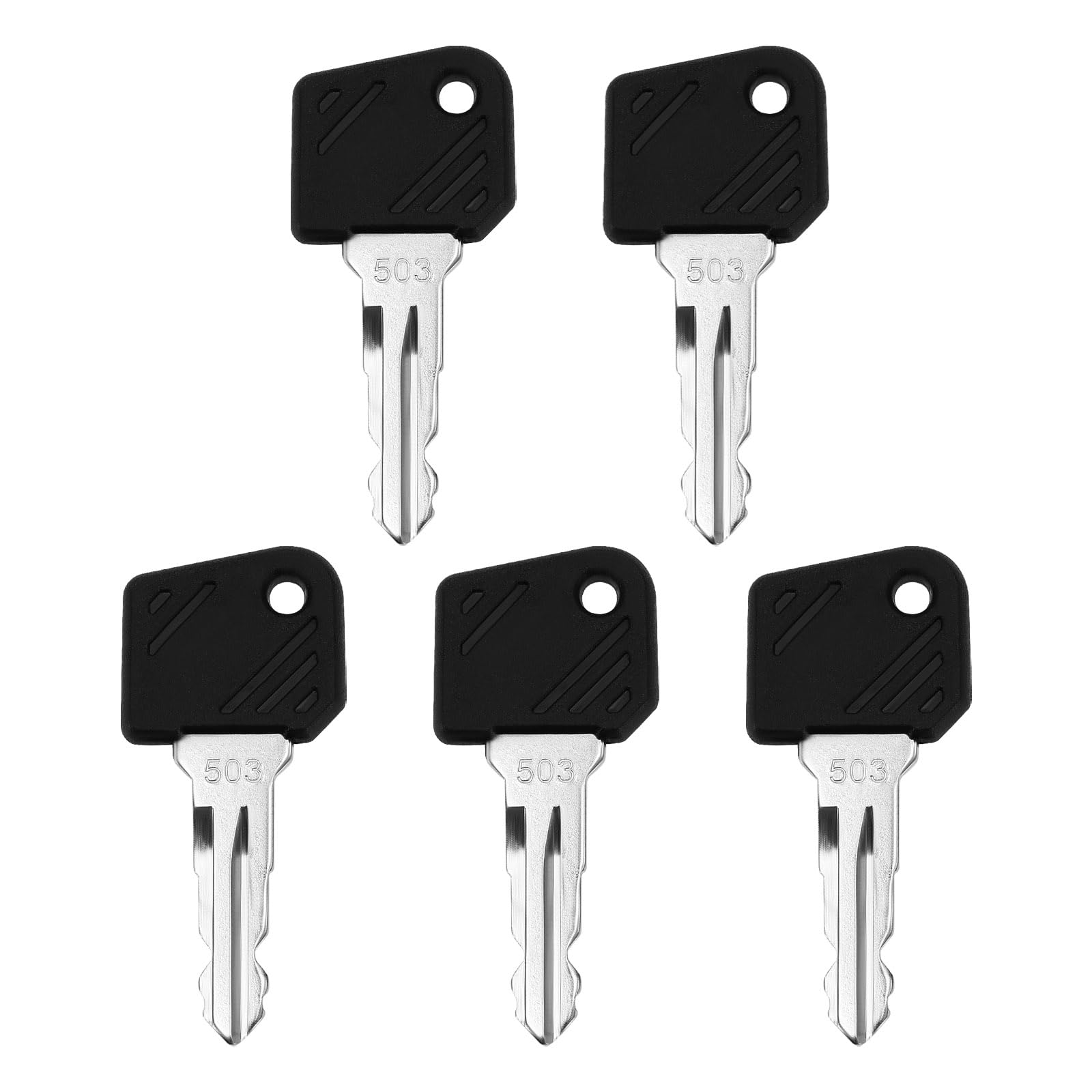 LT Easiyl 5pcs 503 Forklift Ignition Key Ignition Starter Key Compatible with Linde Compatible with Jungheinrich Forklift Lift Truck Ignition Key Replacements