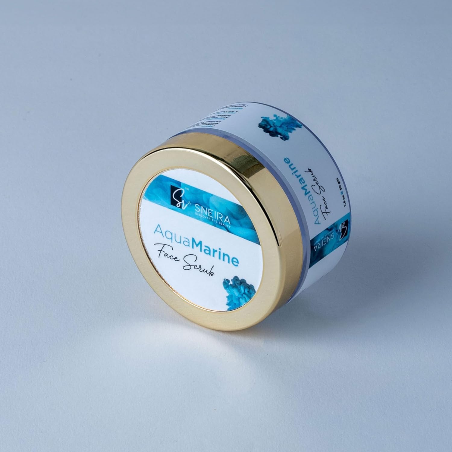 Aqua Marine - Exfoliante facial para eliminar el bronceado, removedor de puntos negros, puntos negros, removedor de puntos blancos, exfoliante acuático para mujeres y hombres (50 g)