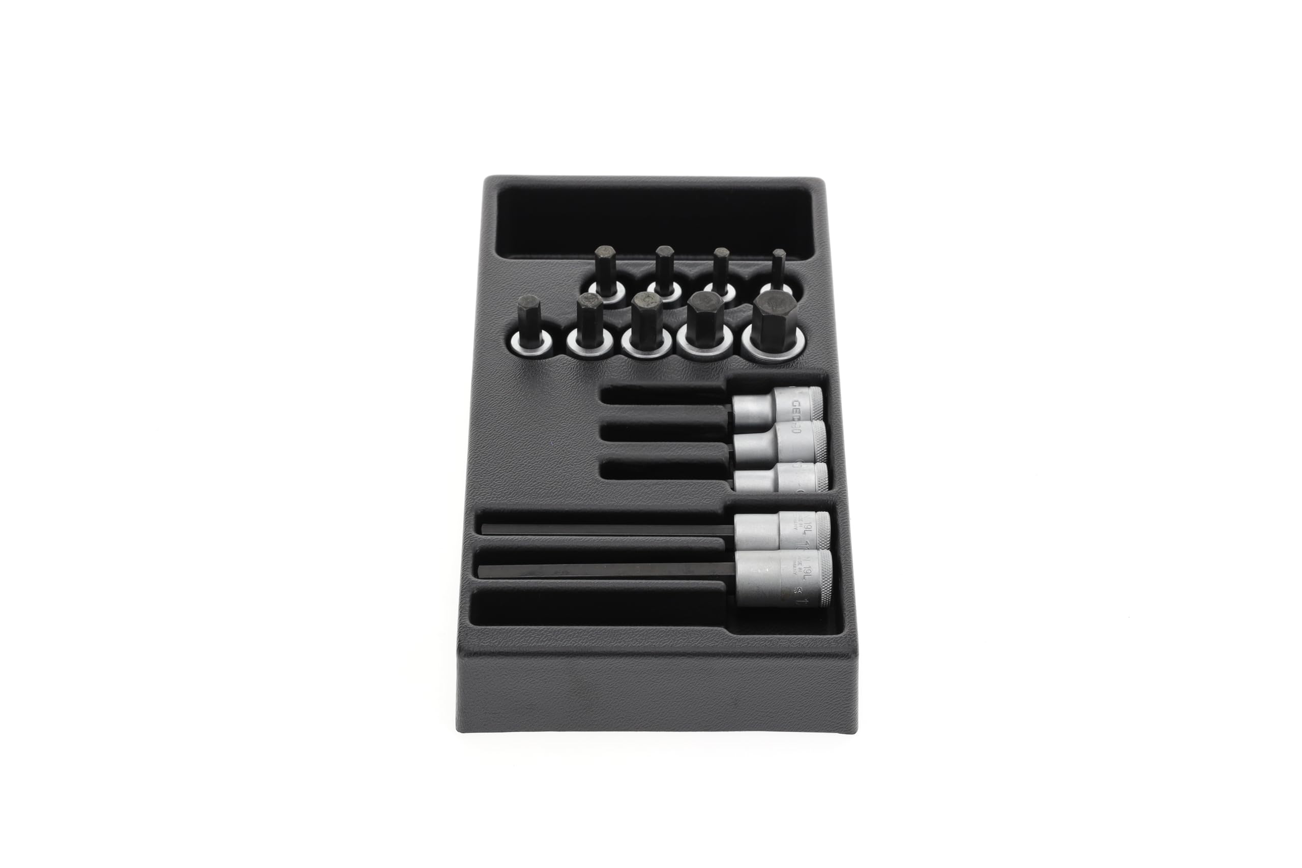 Juego de vasos destornillador 1/2" en módulo ES 1/3