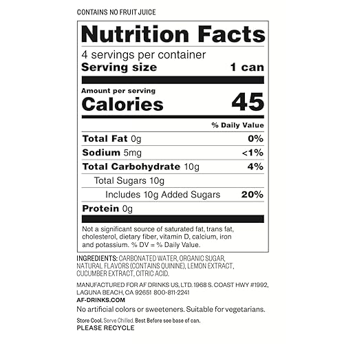 Miniatura 2 de Free AF Paquete sin alcohol G&T & Apero Spritz, Mocktails listos para beber con brillo posterior, bajas calorías, 12 latas por sabor, 8.4 onzas
