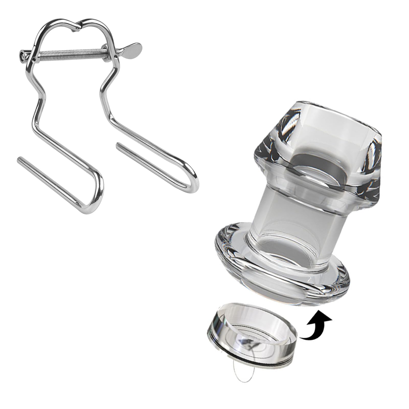 Dilatateur anal en acier inoxydable avec Plug anal creux, Sex toys butt plug pour homme femme, anals jouet sexualité couple sextoyse couple plaisir
