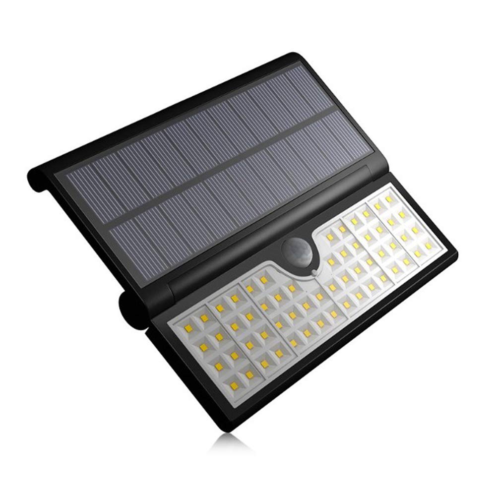Aolyty Solar Foldable Motion Sensor Light Outdoor Waterproof Wireless Portable Light 58 LED for Garden Yard Doorway Driveway House Front Door Backyard Garage Porch (58 LEDs)