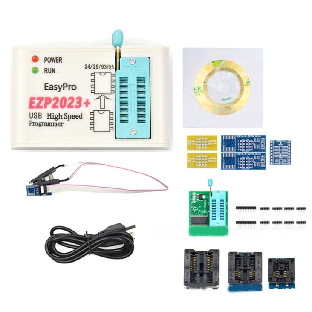 BAIRU EZP2023 Programmatore ad velocità USB supporta 25 flash SPI 24 25 93 95 EEPROM per Windows 2000 / XP/Vista / Win7 / 8/10 SPI Flash Programmer