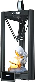 Official FLSUN V400 Delta 3D Printer Fast 600mm/s Max Speed 20000mm/s² Save 85% of Printing Time with Full Metal Direct Extruder 7" Touchscreen FDM 3D Printers Printing Size φ11.8"x16"