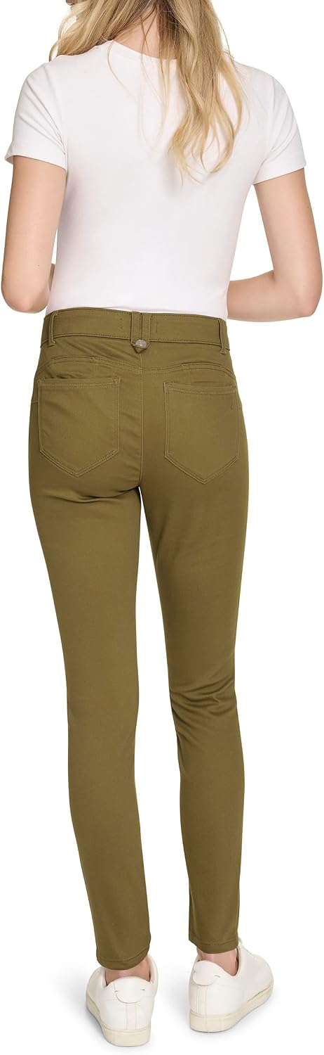 Nautica Women's Skinny Fit Solution Sateen Pant