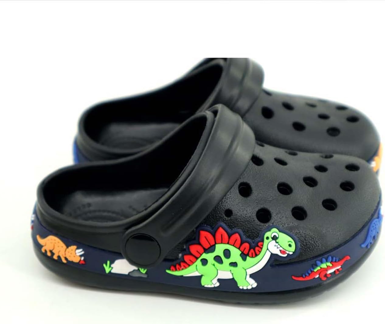 BMINFEE Kid's Girls Boys Clogs Garden Shoes Toddler Slip On Cartoon Slides Sandals Beach Slipper Children Water Sneakers