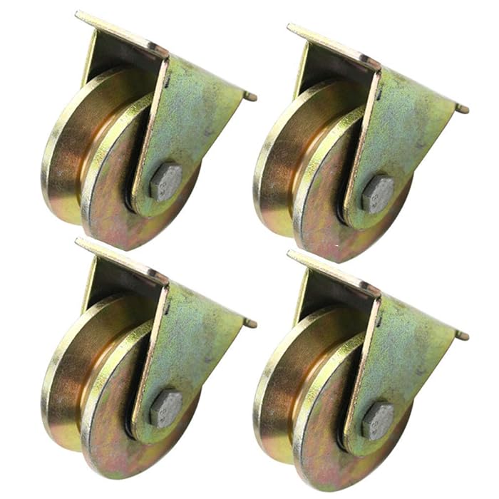 Buy V Groove Wheel Track,Groove Rigid Caster Wheel,VShaped Square Tube