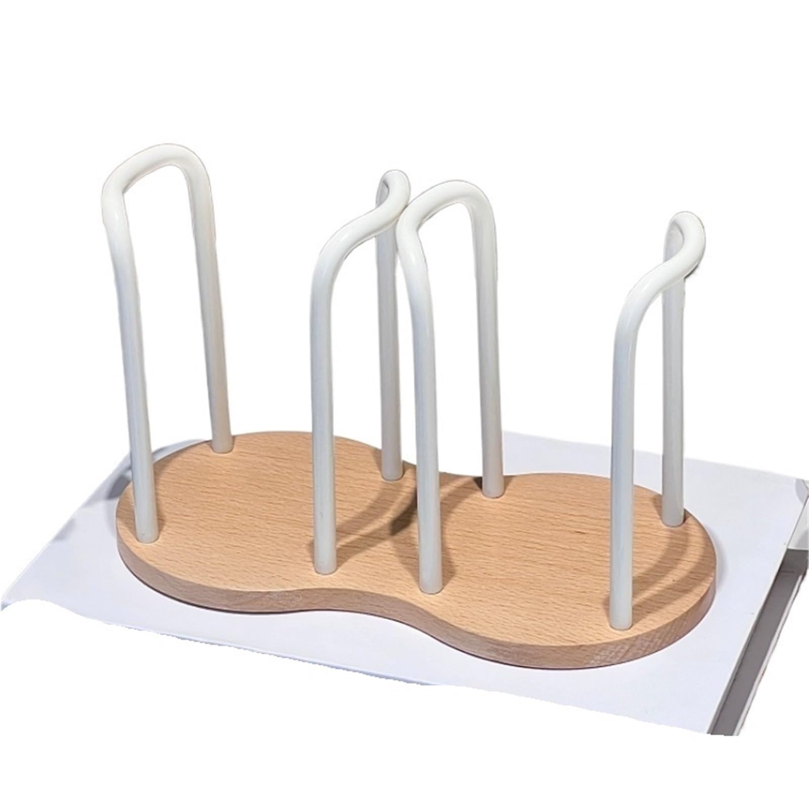 Ikfgtjre Color 2 Paper Cup Holder Cup Storage Holder Rack Shelf Water Cups Organizer Supplie Dispenser With Wood Mug Display Desktop Decoration For The Kitchen(Color 2)