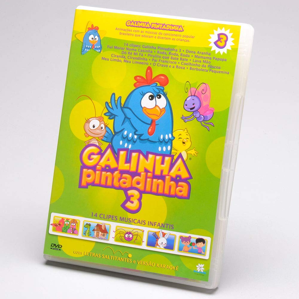 GALINHA PINTADINHA 3 - DESENHO (DVD): Amazon.com.br: DVD e Blu-ray
