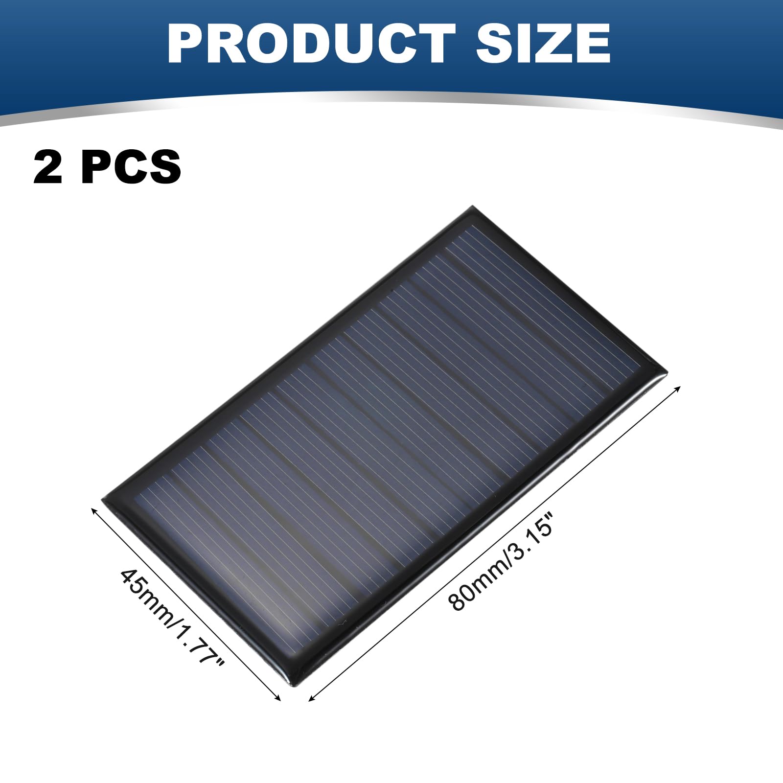 Amazon.com : MECCANIXITY 2PCS 5V 0.35W 0.07A Mini Solar Panels