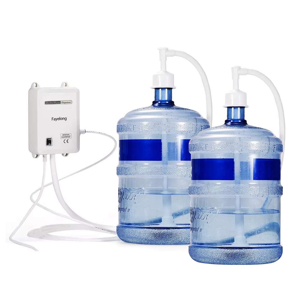 Pompe de distribution d'eau en bouteille Fayelong à deux tubes 220V pour bonbonne 5 gallons