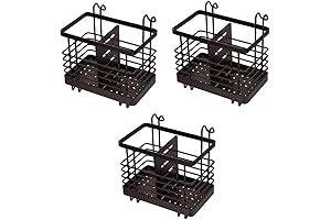 3pcs Wall Mounted Clothes Airer Utensil Holder