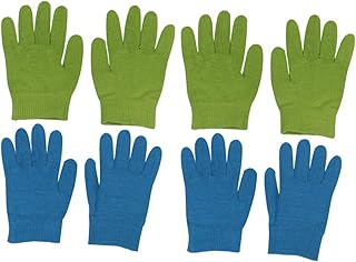 FRCOLOR 4 Pares Luvas Hidratantes Gel De Limpeza Luva De Limpeza Gel Mãos Secas Rachadas Luva Mãos Secas Luvas Secas Rachadas Luvas De Gel Para As Mãos Luvas De Proteção Para As Mãos