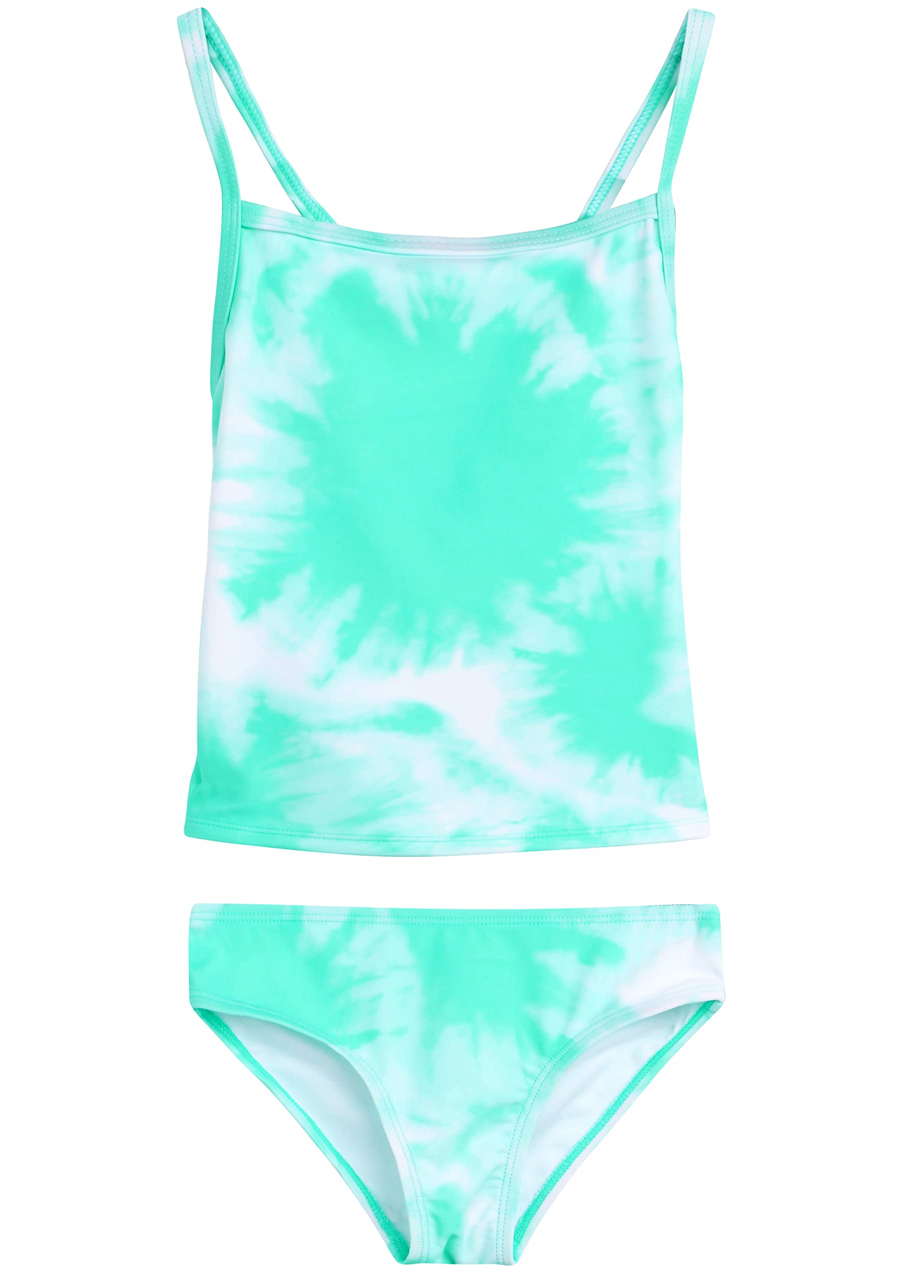 Kanu Surf Girls' Melanie Beach Sport 2-Piece UPF 50+ Banded Tankini