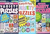 Lot of 3 Penny Press Variety Puzzles 2020/2021/2022