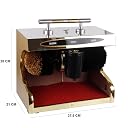 TARGET HYGIENE Automatic Shoe Polishing Machine | Buff Polisher Polish Shining Cleaner Machine With 200 ML Shoe Polishing Cream For Machine - Golden gallery image